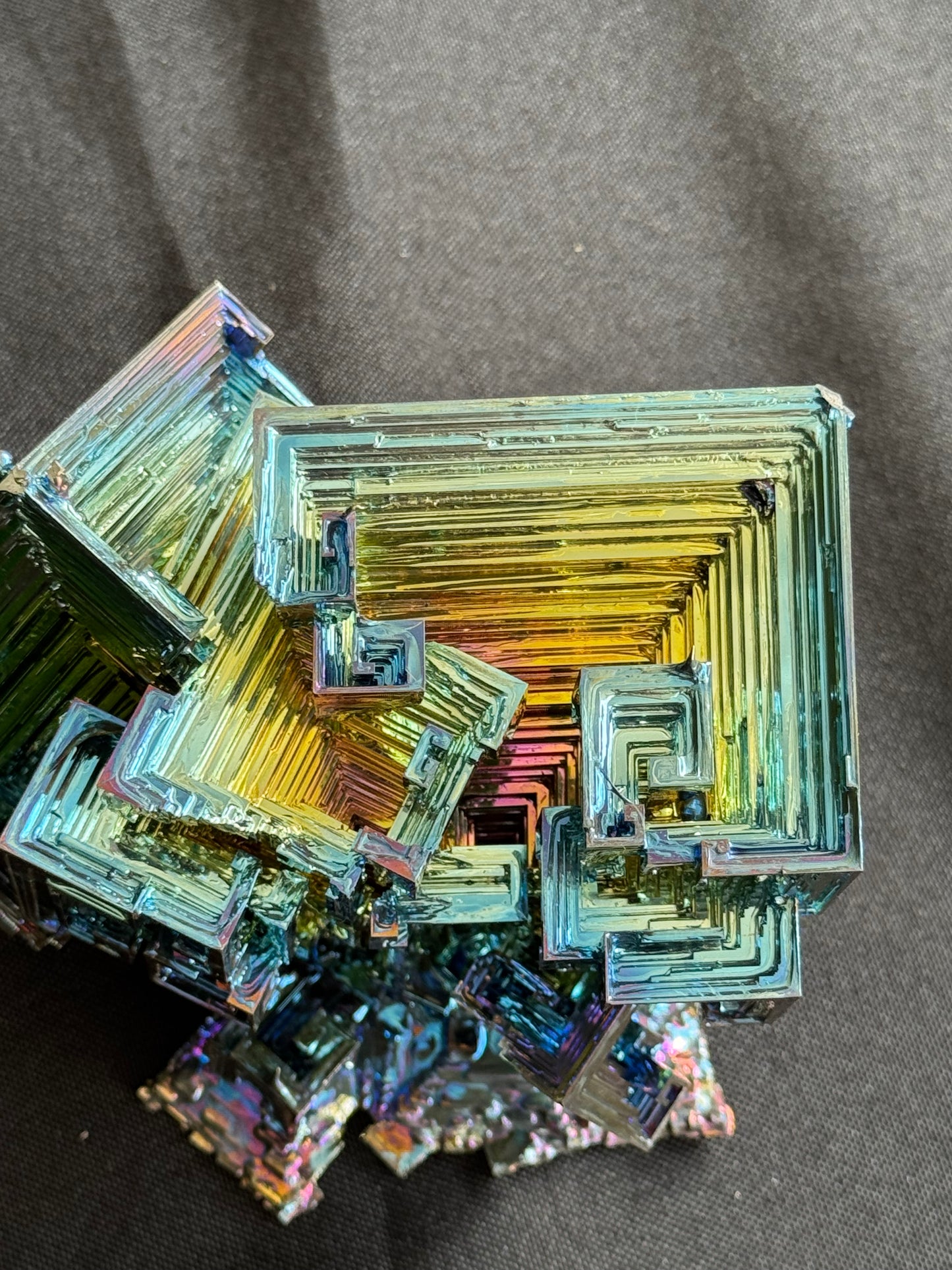Bismuth Crystal cluster 133