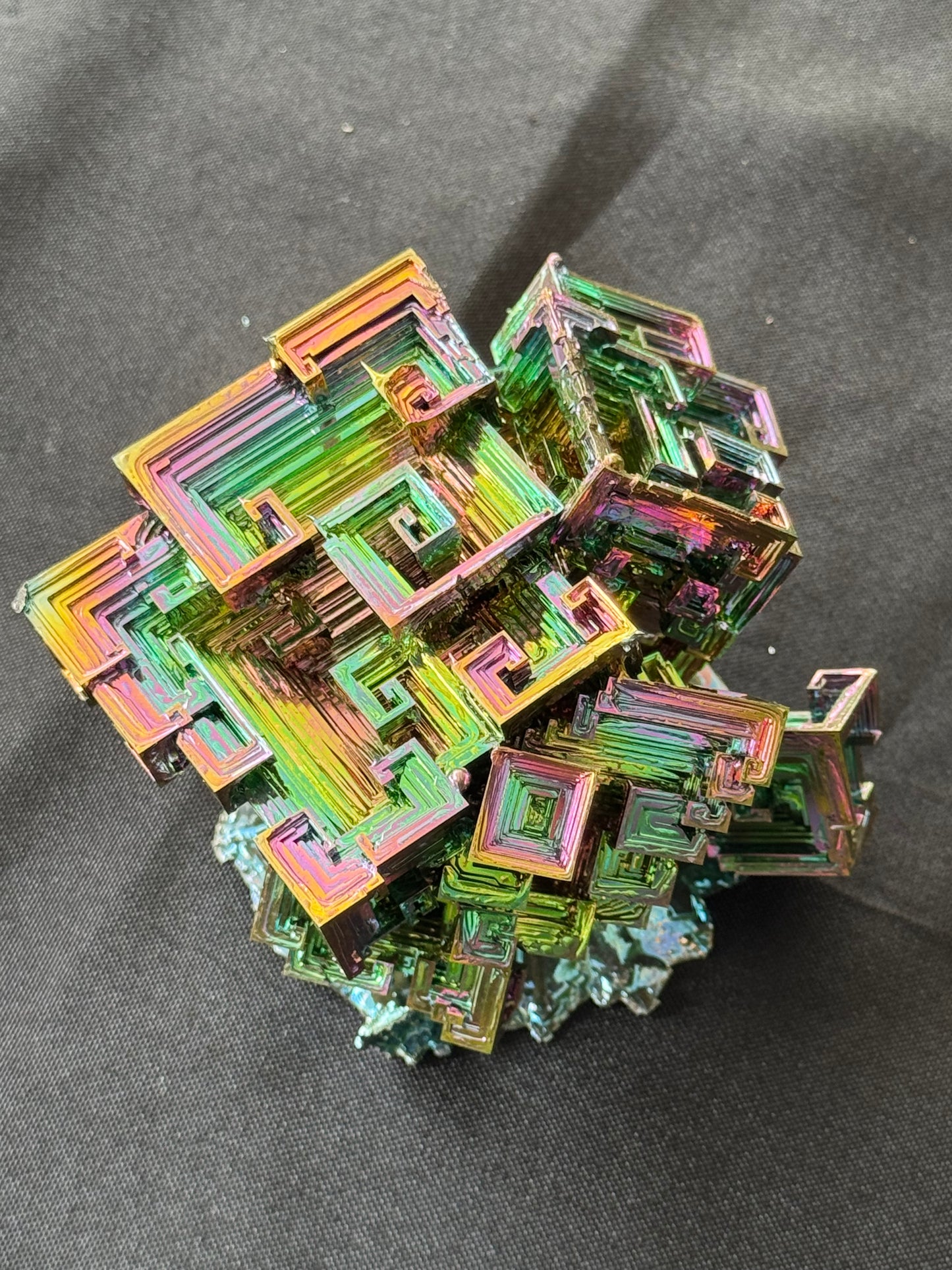Bismuth Crystal cluster 134