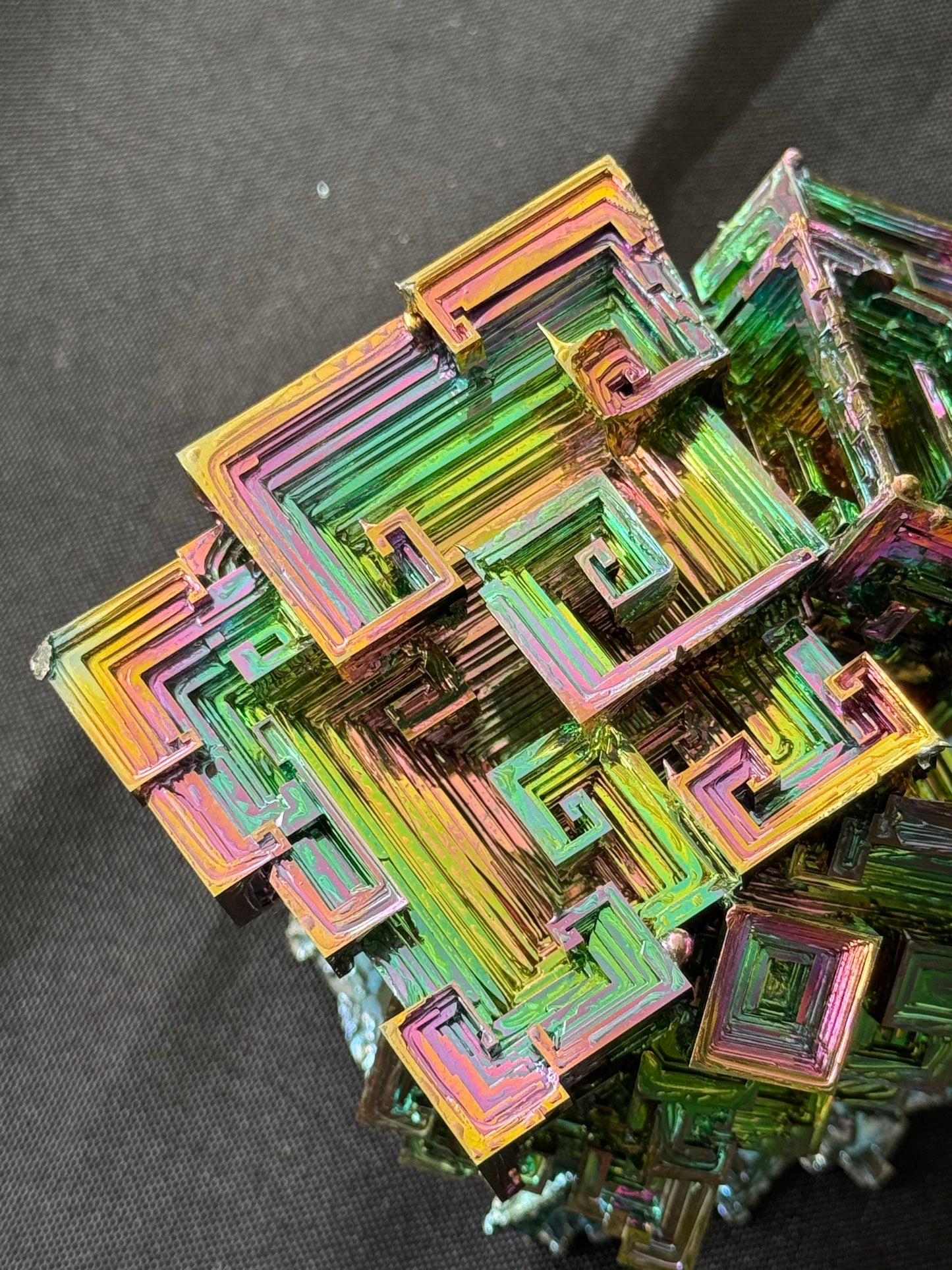 Bismuth Crystal cluster 134