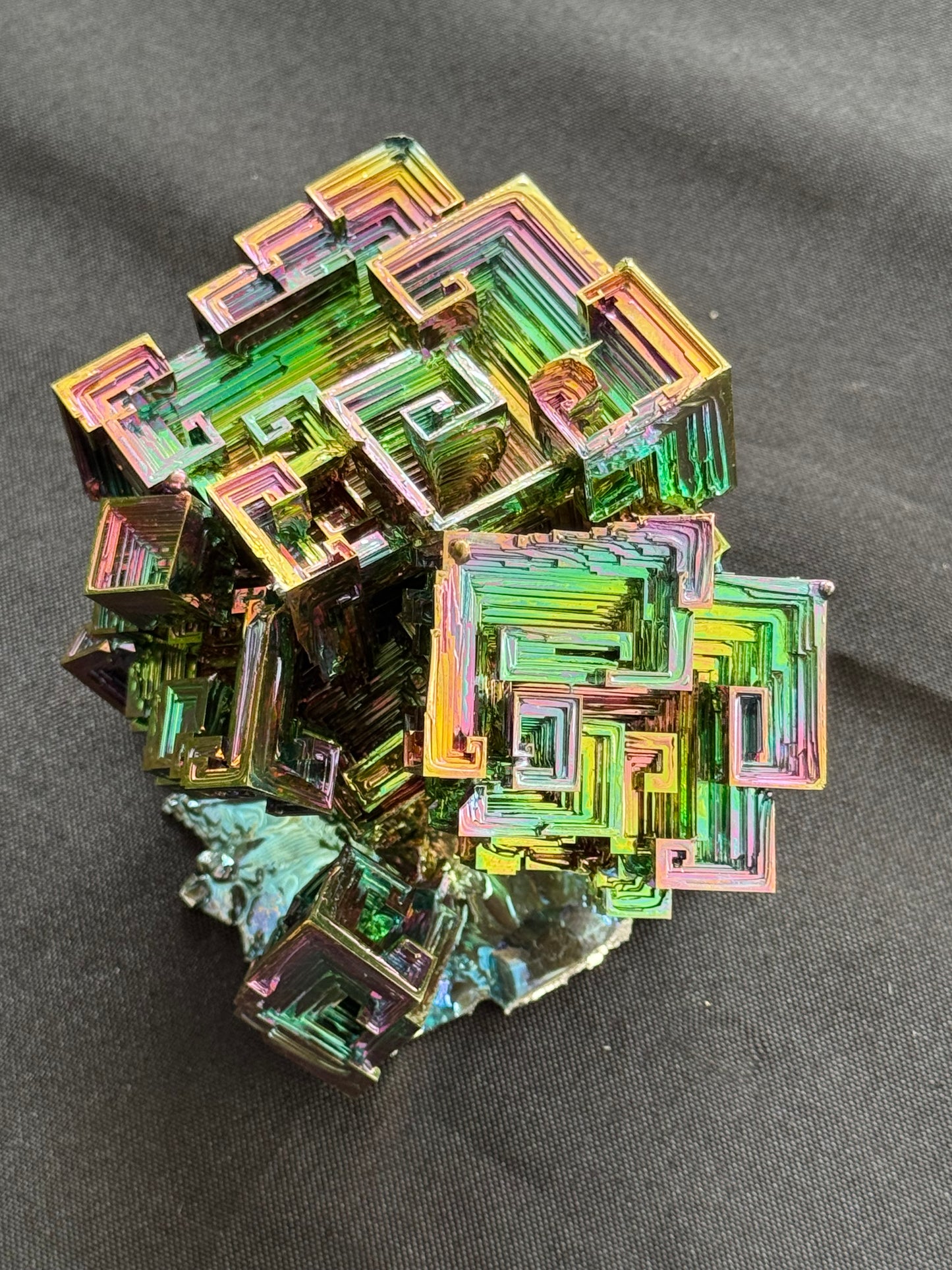Bismuth Crystal cluster 134