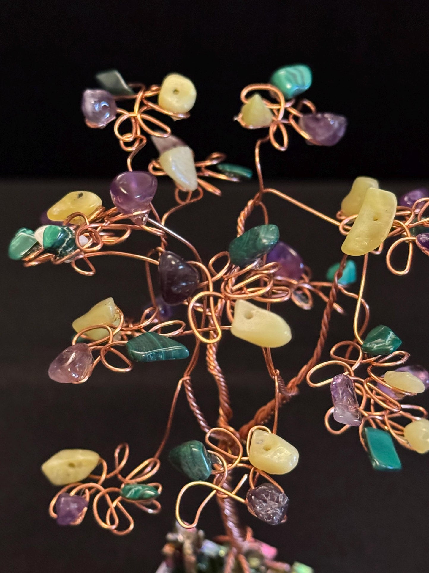 Bismuth crystal Gem Tree 102