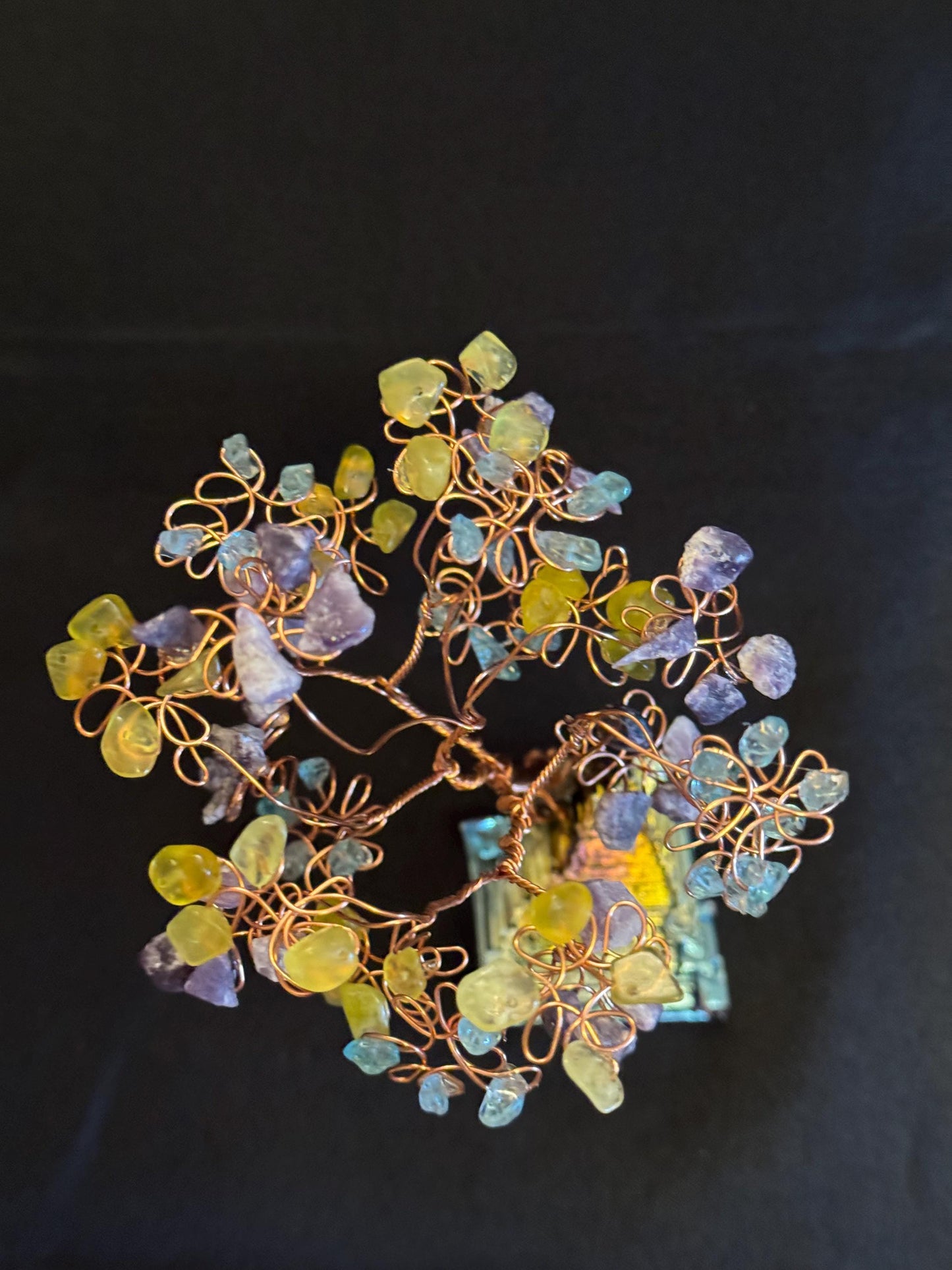 Bismuth crystal Gem Tree 109