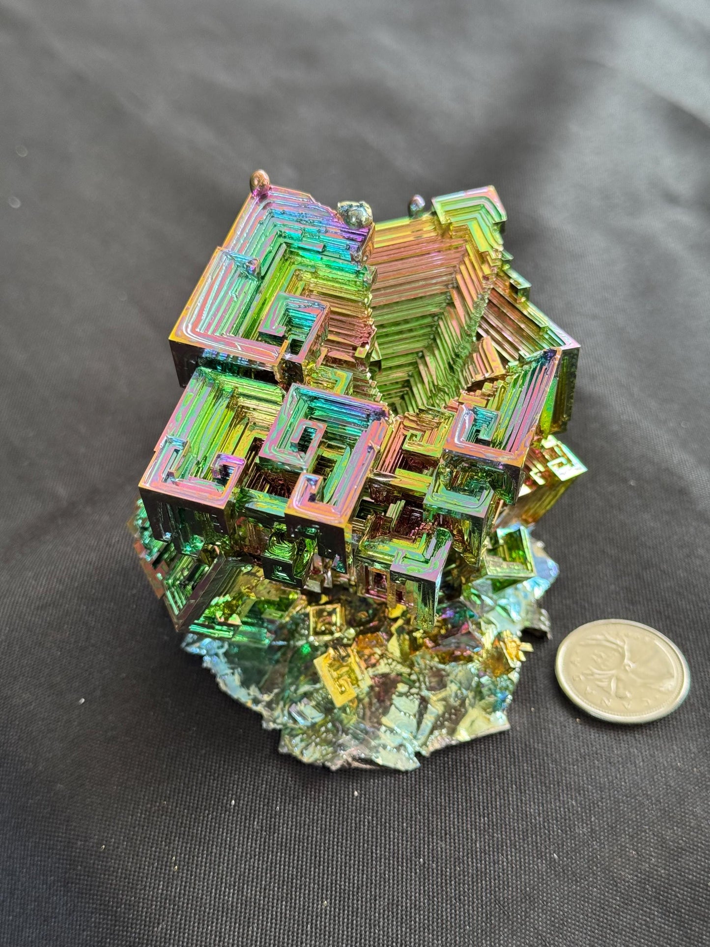 Bismuth Crystal cluster 105