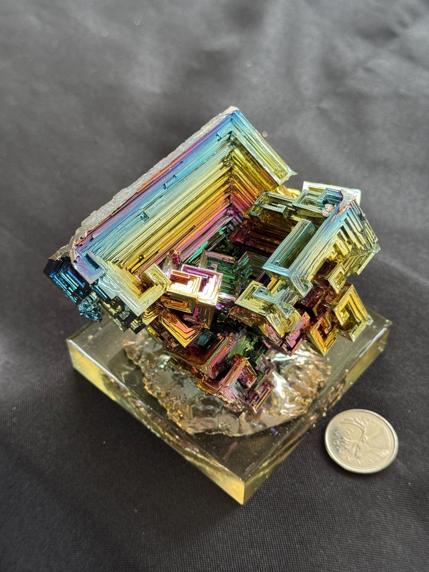 Bismuth Crystal cluster 137