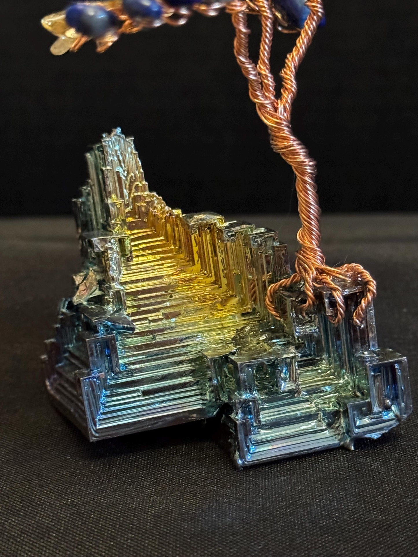 Bismuth crystal Gem Tree 113