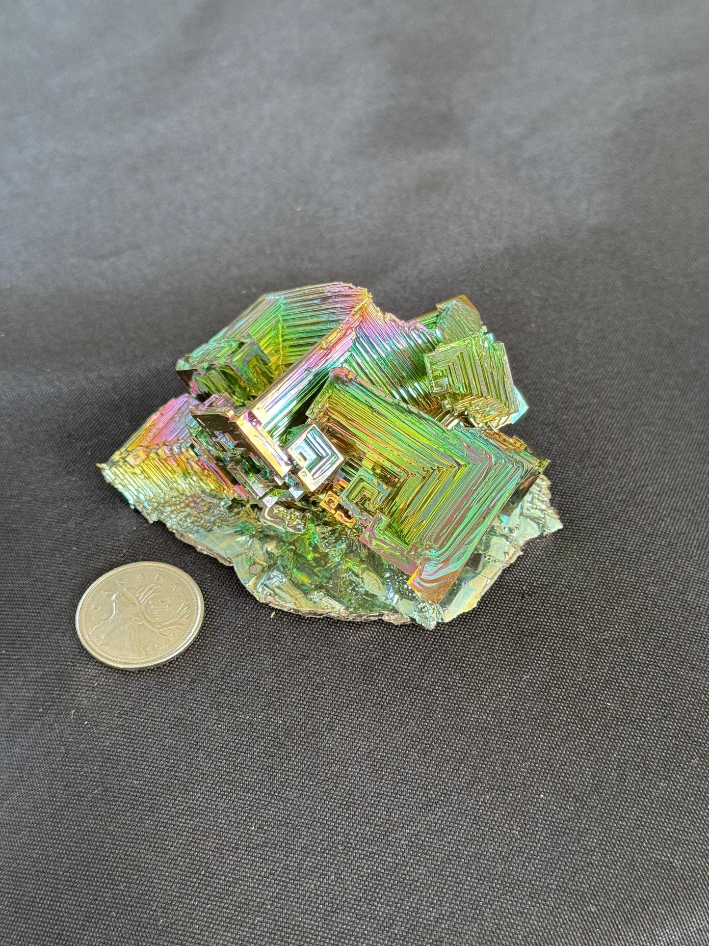 Bismuth Crystal cluster 118