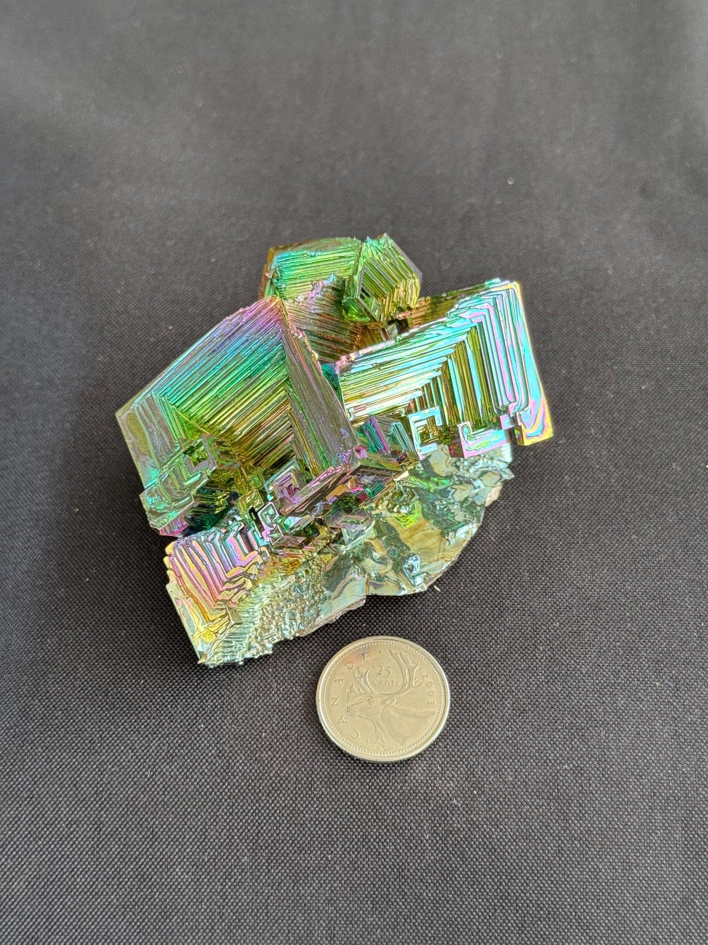 Bismuth Crystal cluster 118