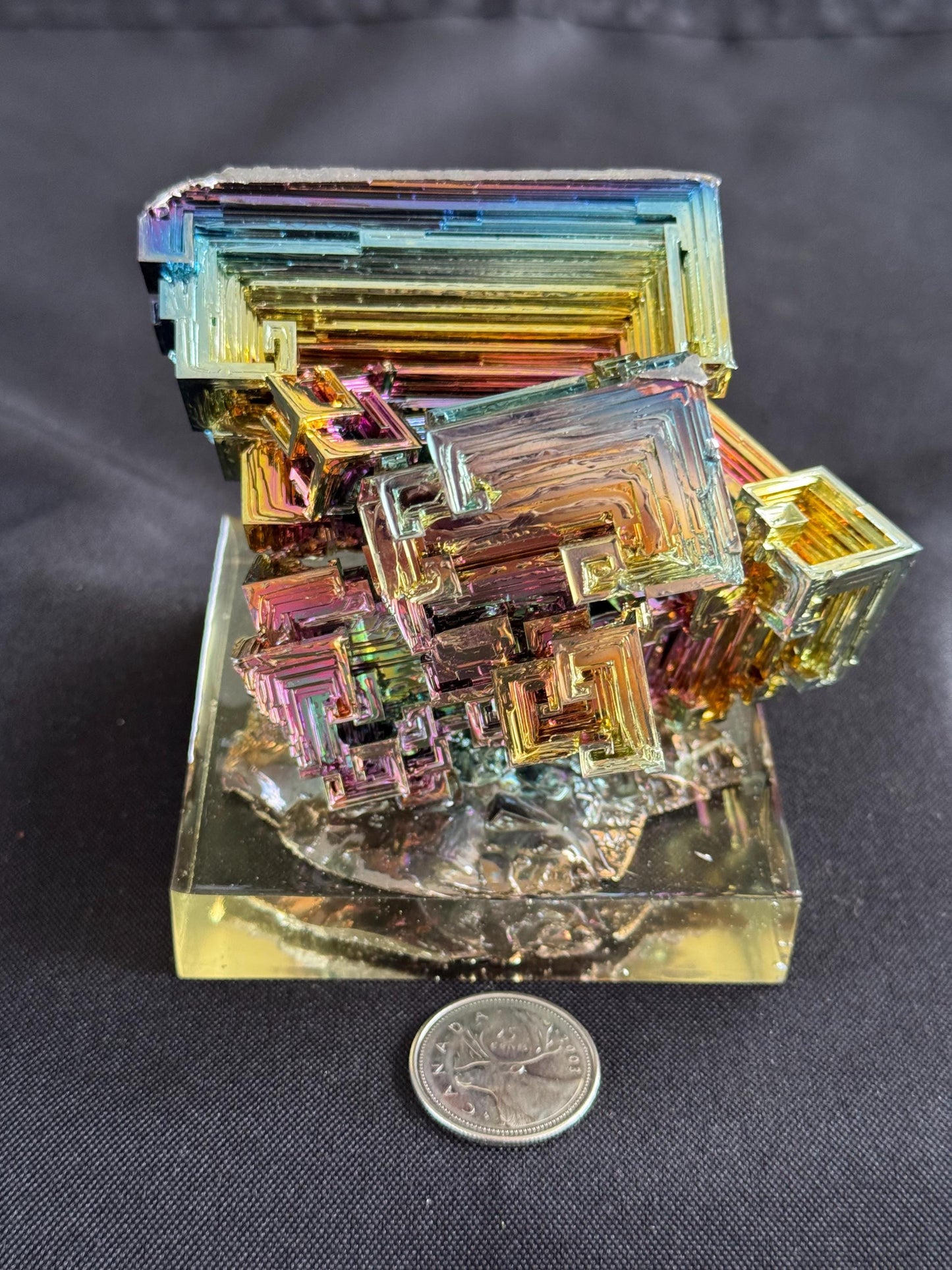Bismuth Crystal cluster 137