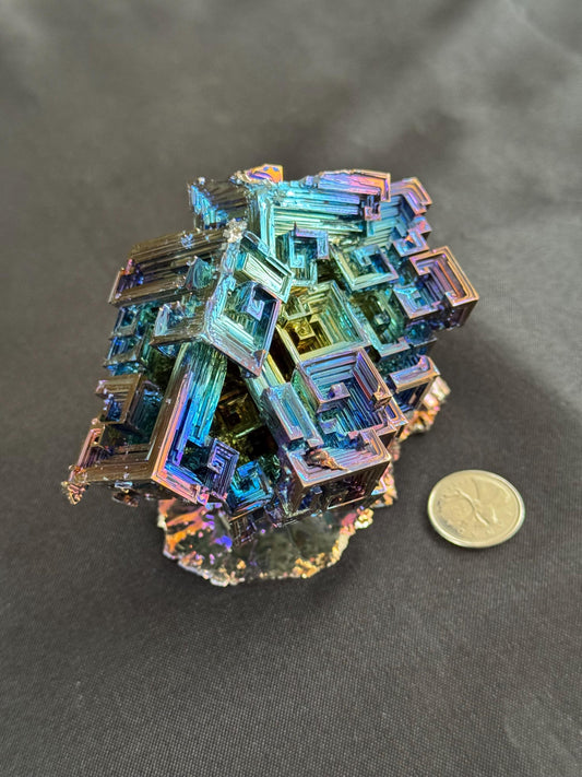 Bismuth Crystal cluster 111