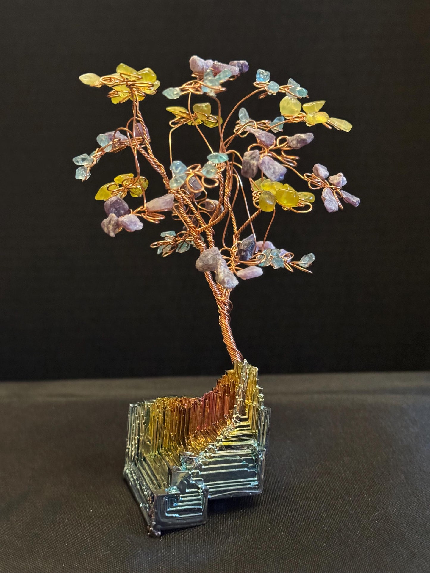 Bismuth crystal Gem Tree 109