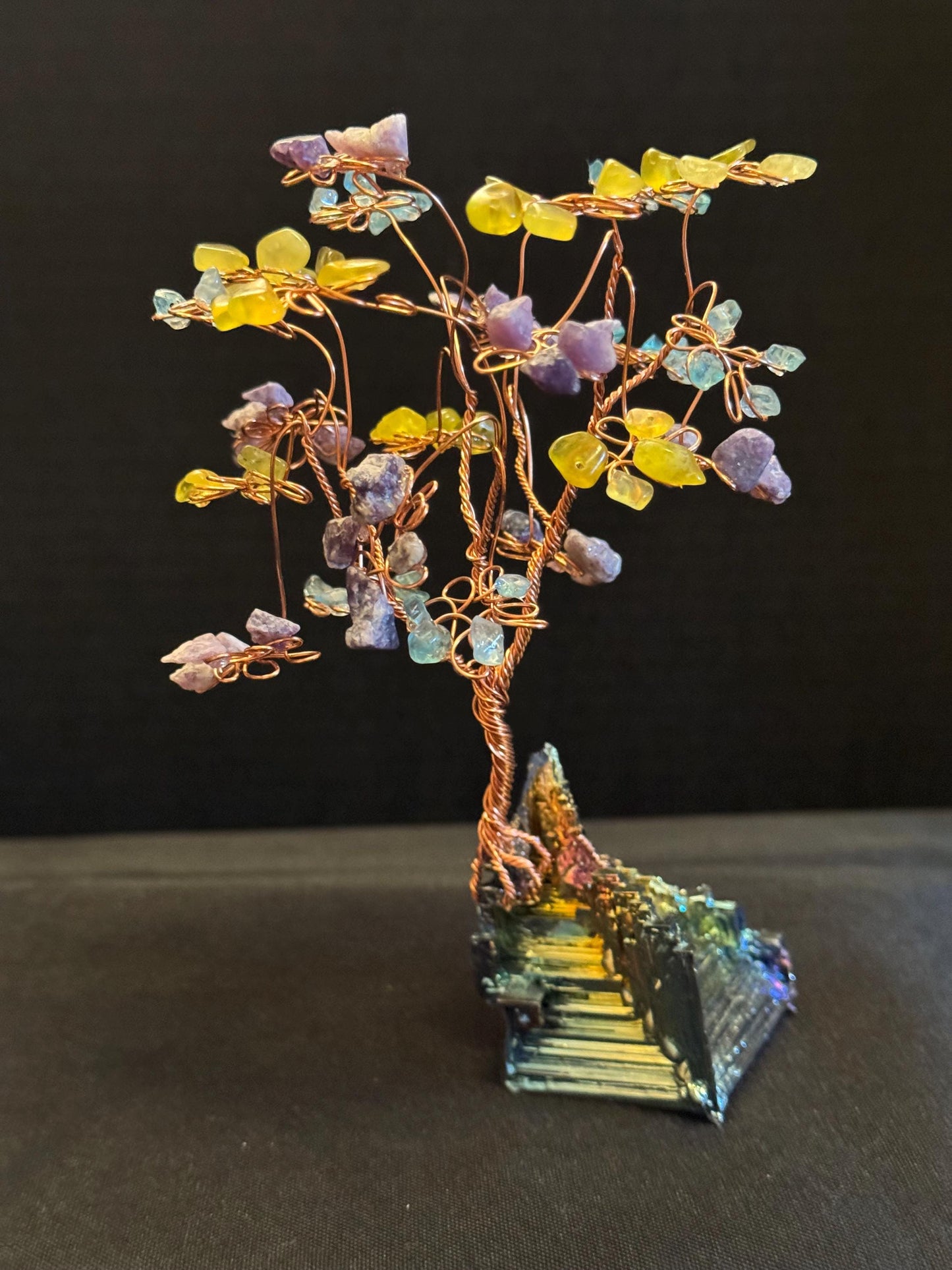Bismuth crystal Gem Tree 109