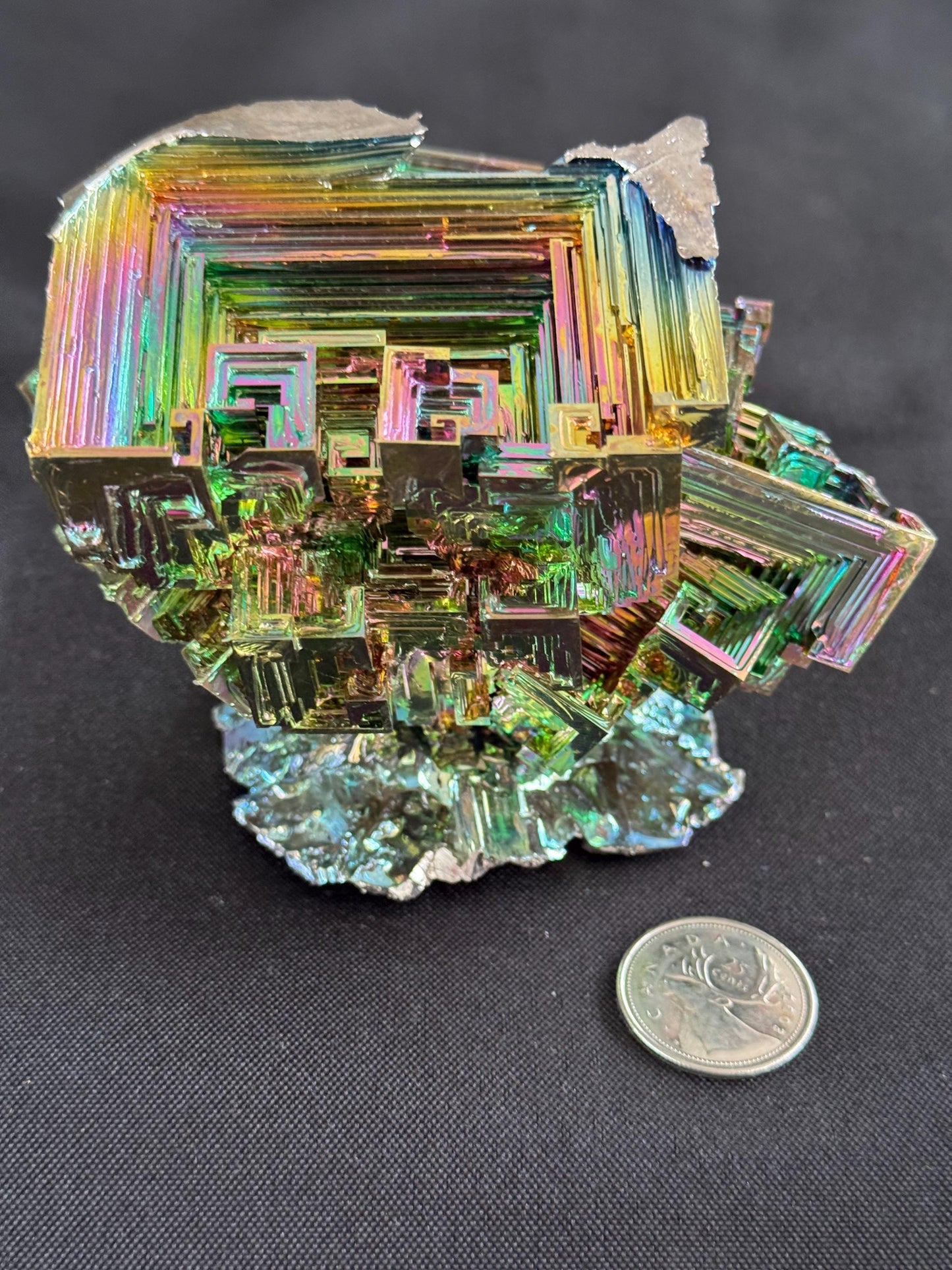 Bismuth Crystal cluster 117