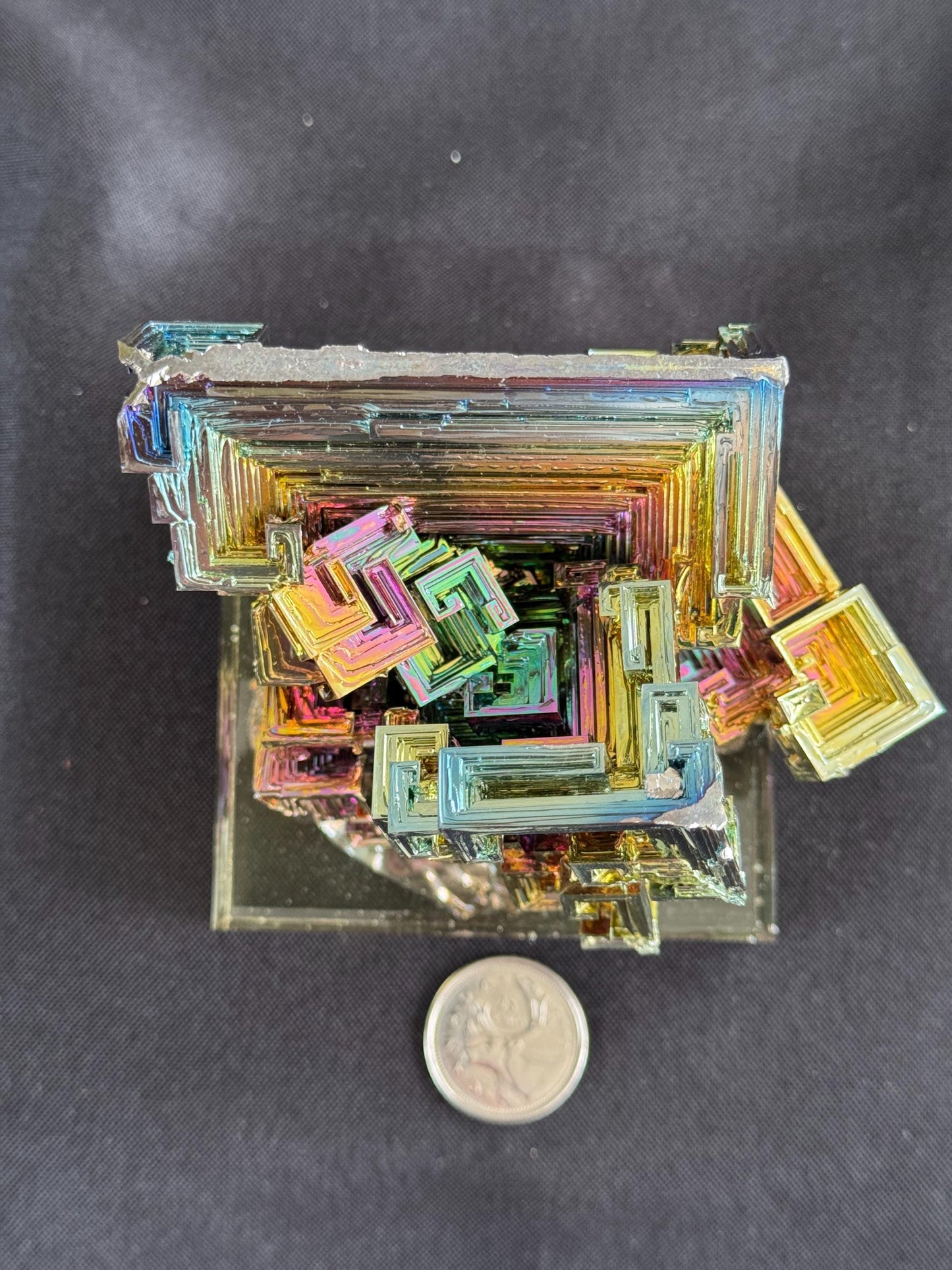 Bismuth Crystal cluster 137