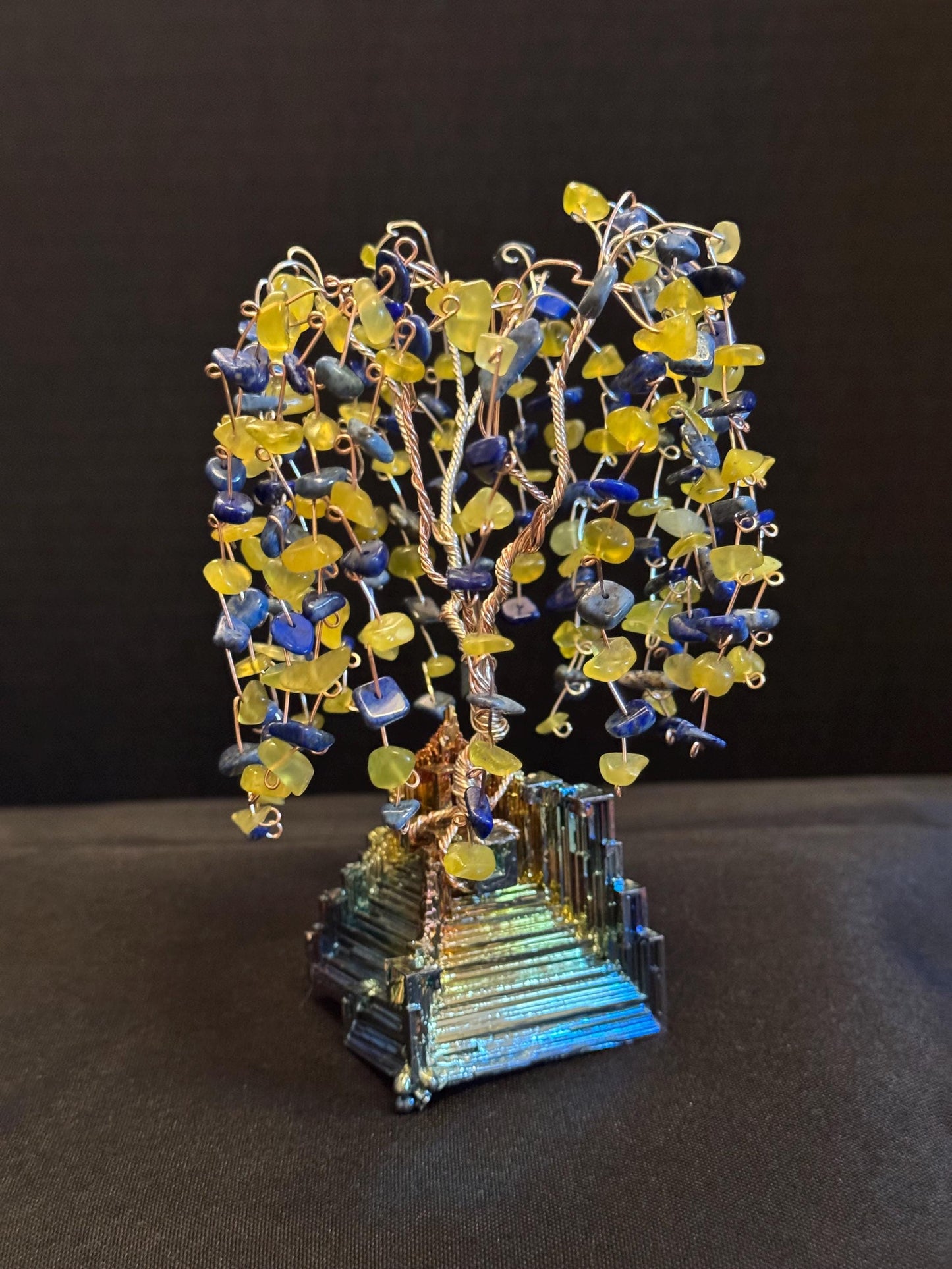 Bismuth crystal Gem Tree 111