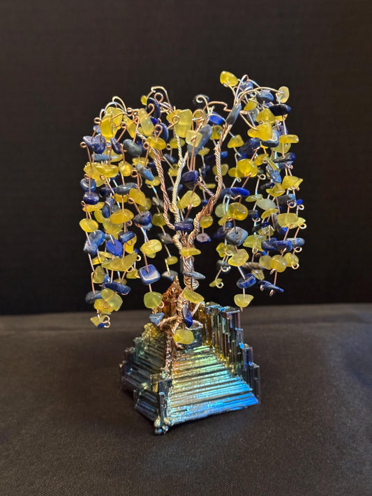 Bismuth crystal Gem Tree 111