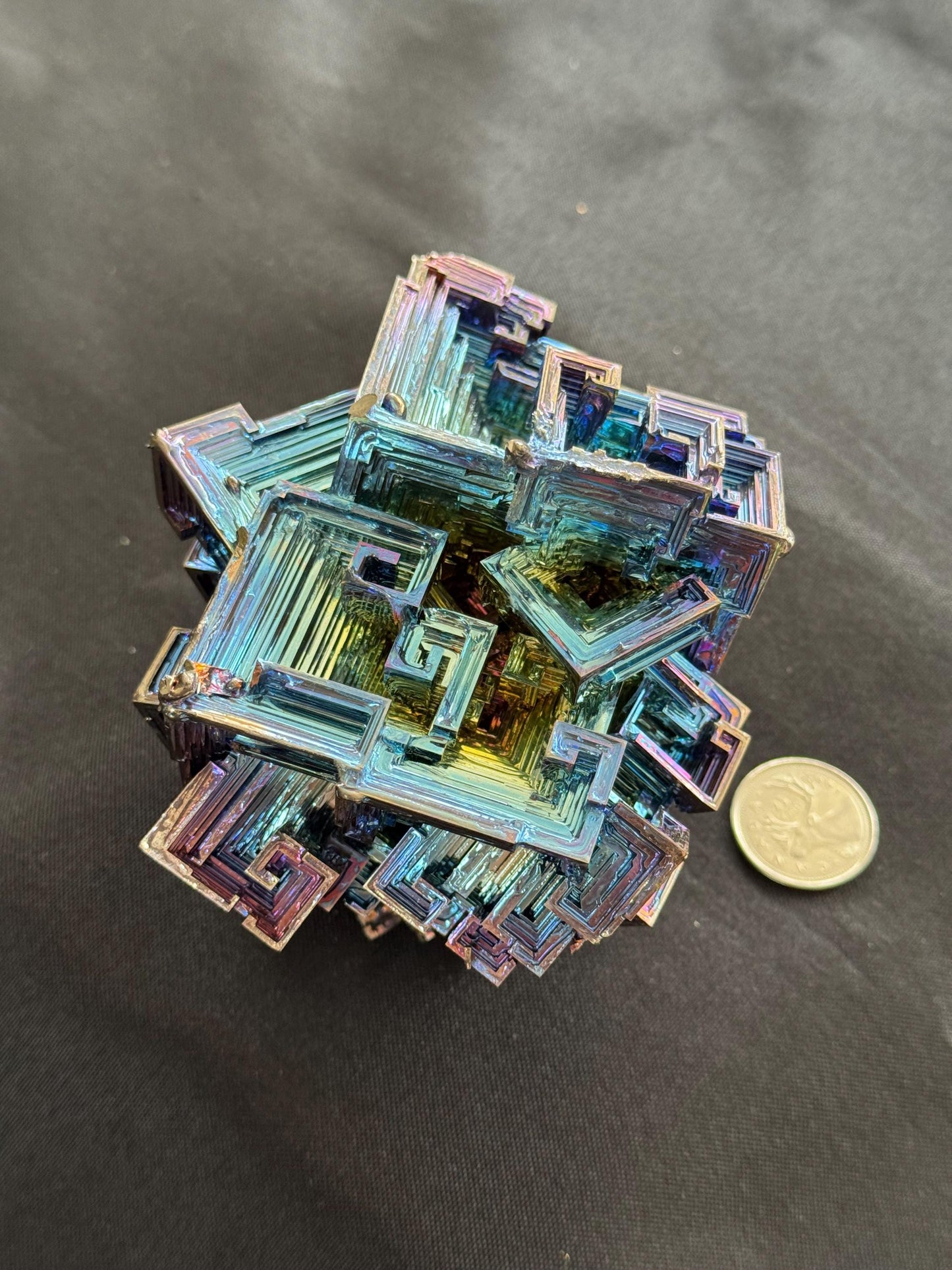 Bismuth Crystal cluster 103