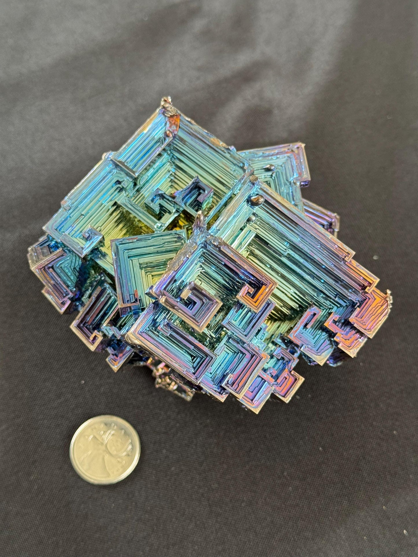 Bismuth Crystal cluster 103