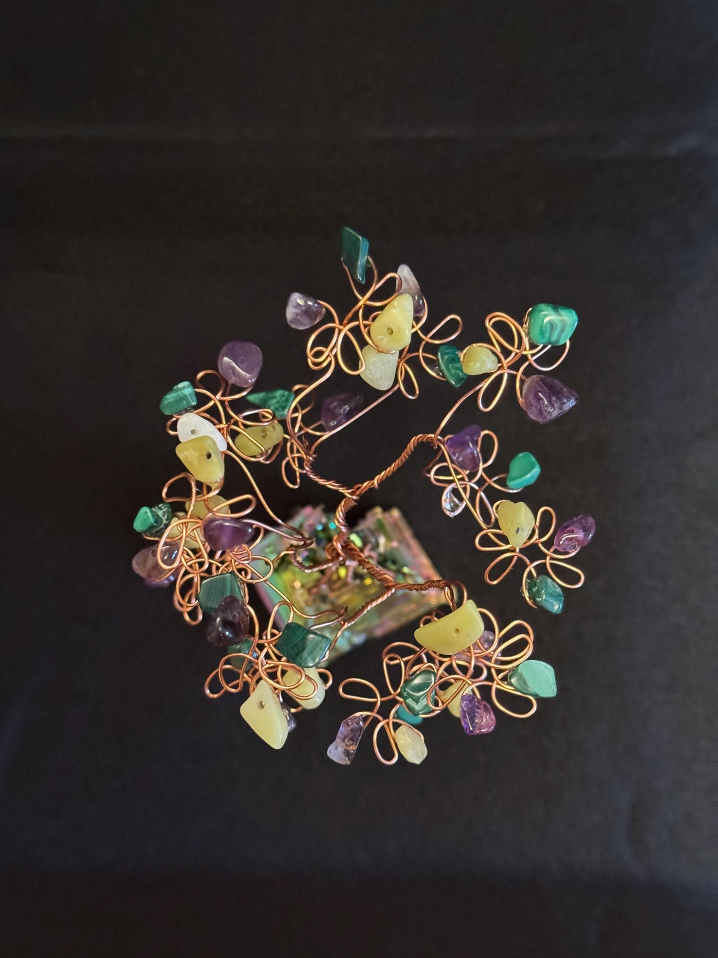 Bismuth crystal Gem Tree 102