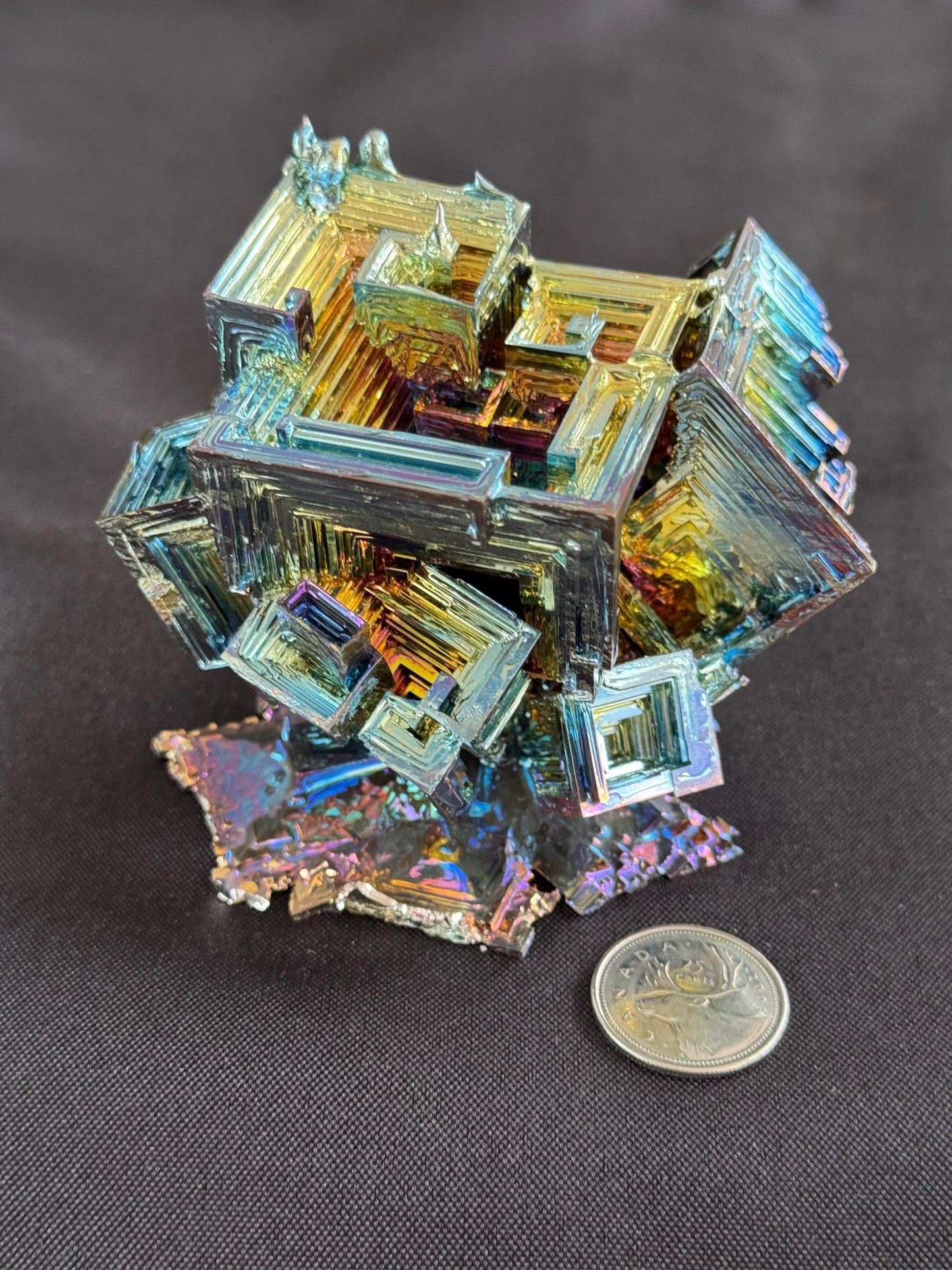Bismuth Crystal cluster 107